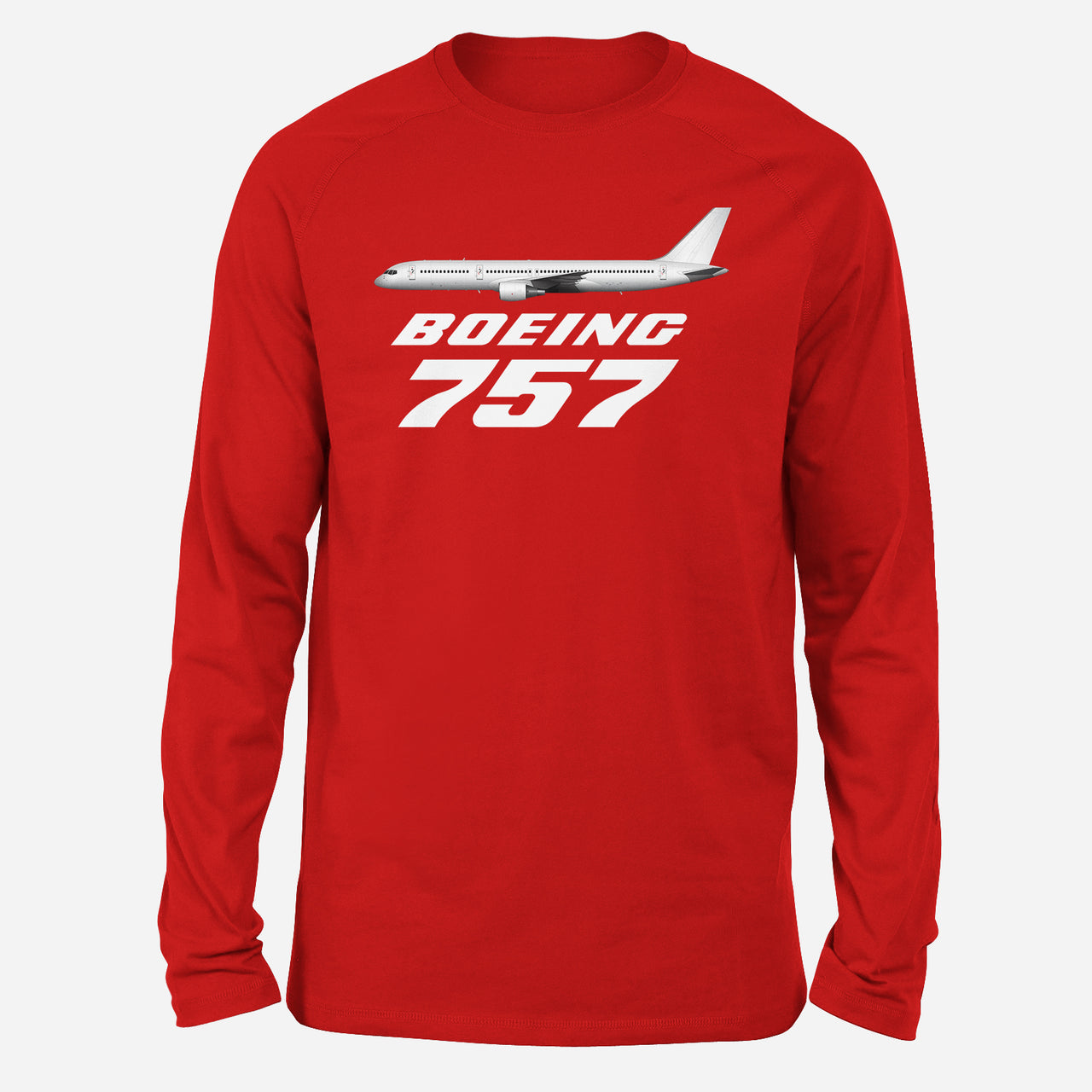The Boeing 757 Designed Long-Sleeve T-Shirts