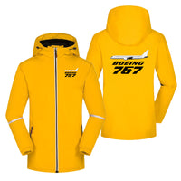 Thumbnail for The Boeing 757 Designed Rain Coats & Jackets