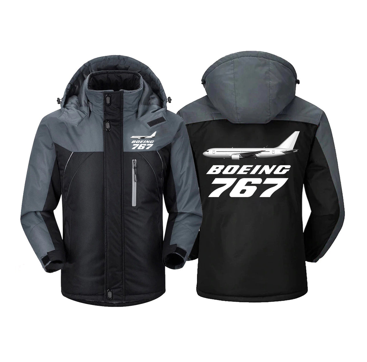 The Boeing 767 Designed Thick Winter Jackets