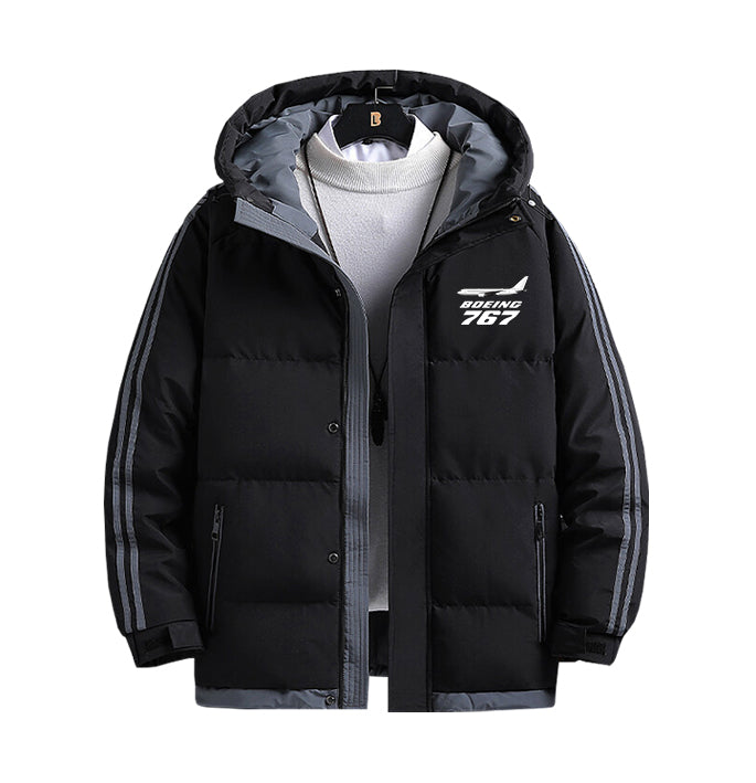 The Boeing 767 Designed Thick Fashion Jackets