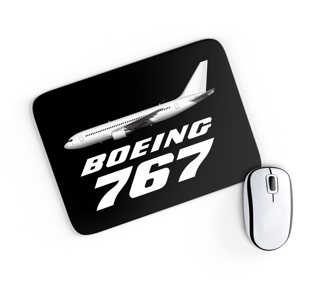 The Boeing 767 Designed Mouse Pads