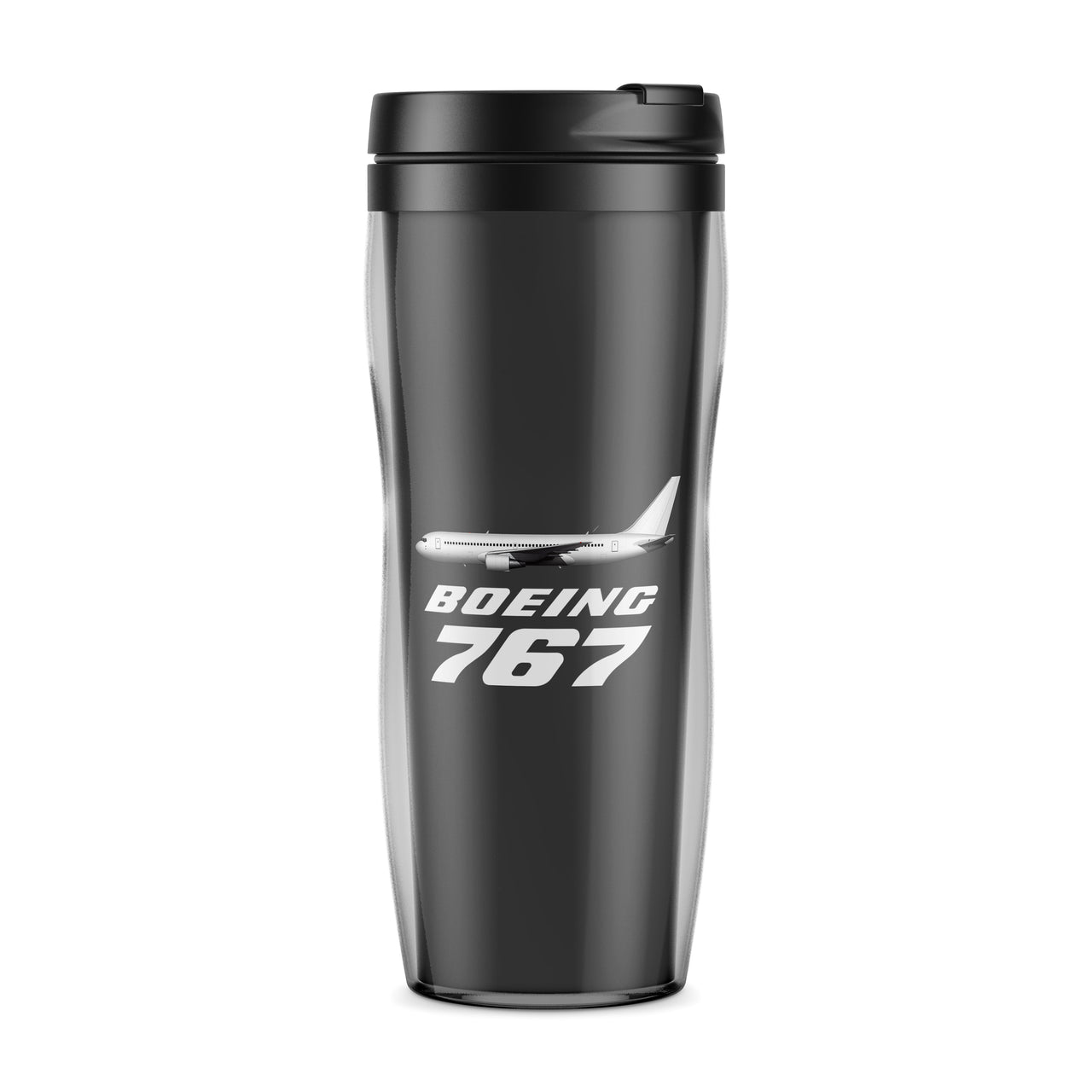 The Boeing 767 Designed Plastic Travel Mugs