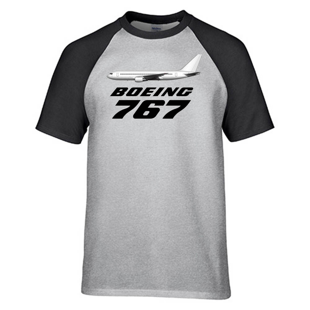The Boeing 767 Designed Raglan T-Shirts