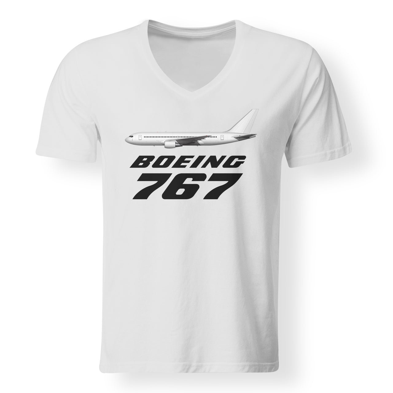 The Boeing 767 Designed V-Neck T-Shirts