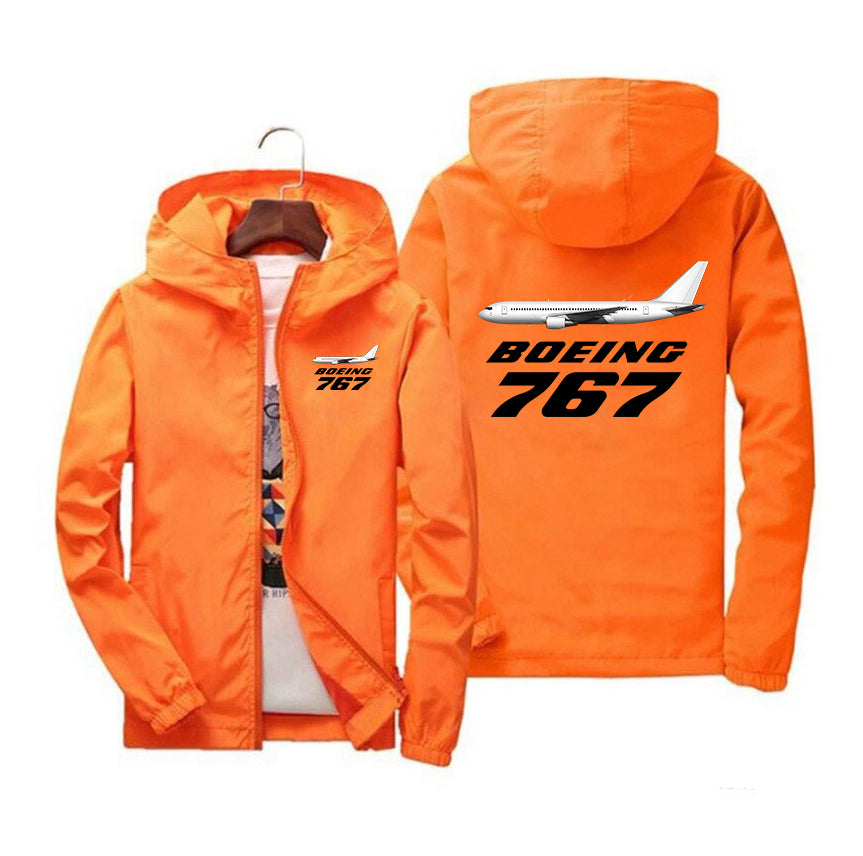 The Boeing 767 Designed Windbreaker Jackets