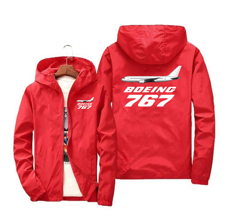 The Boeing 767 Designed Windbreaker Jackets