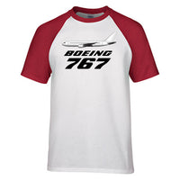 Thumbnail for The Boeing 767 Designed Raglan T-Shirts