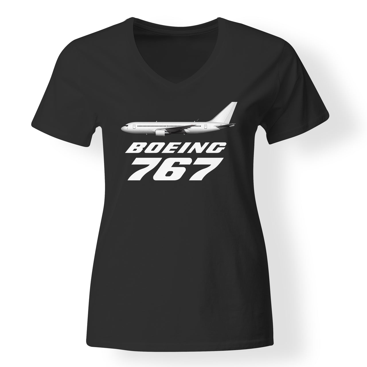 The Boeing 767 Designed V-Neck T-Shirts