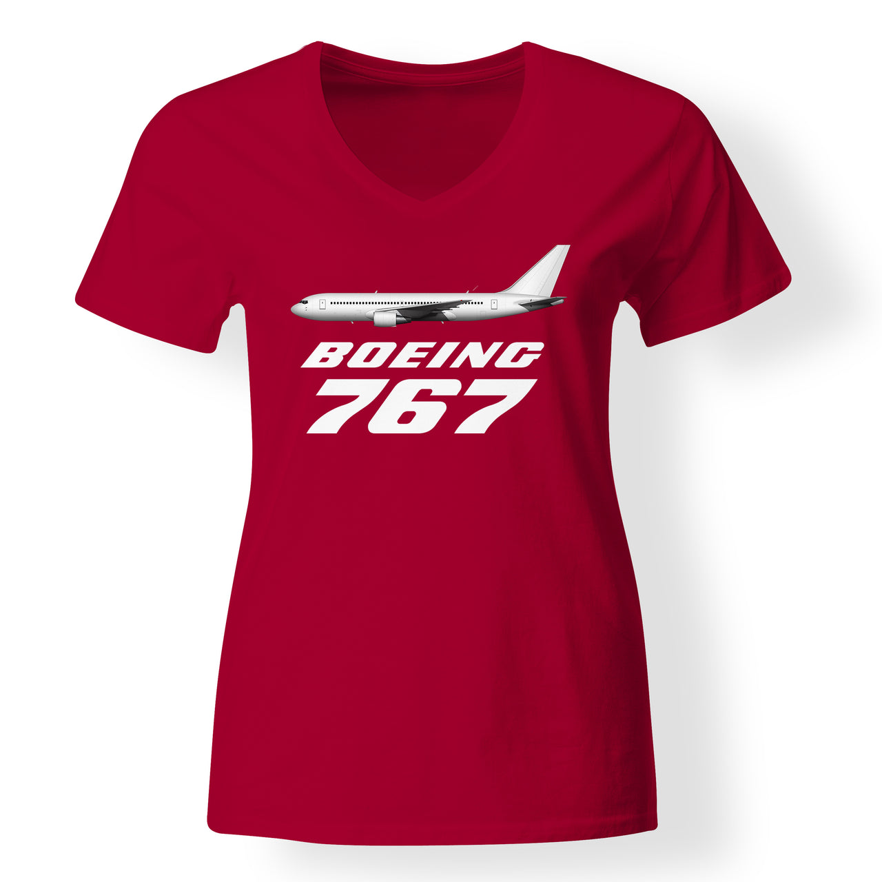 The Boeing 767 Designed V-Neck T-Shirts