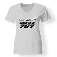 Thumbnail for The Boeing 767 Designed V-Neck T-Shirts