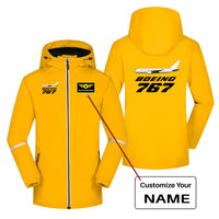 Thumbnail for The Boeing 767 Designed Rain Coats & Jackets