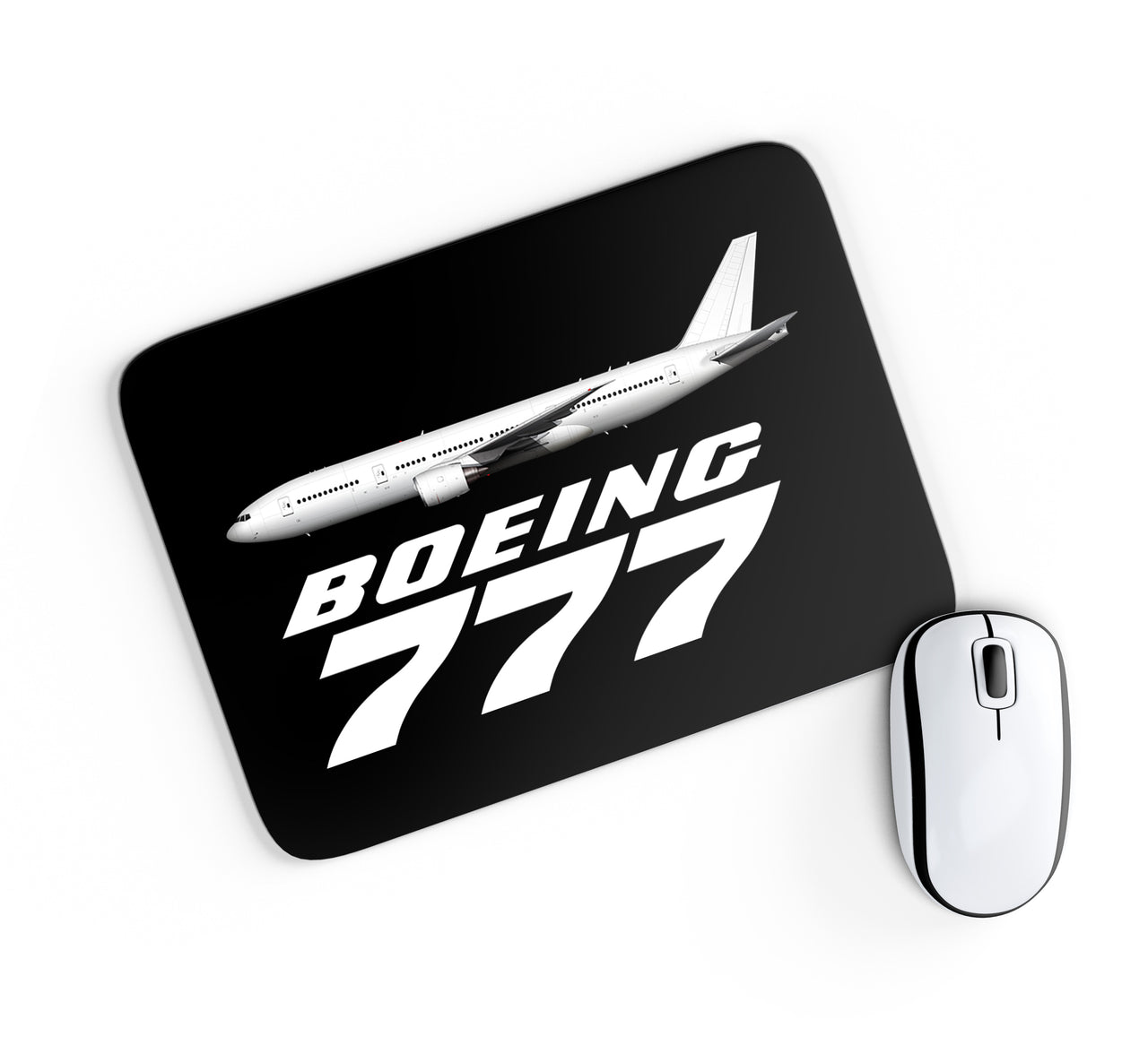 The Boeing 777 Designed Mouse Pads