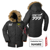 Thumbnail for The Boeing 777 Designed Parka Bomber Jackets