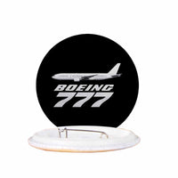 Thumbnail for The Boeing 777 aviation design pin in polished enamel.