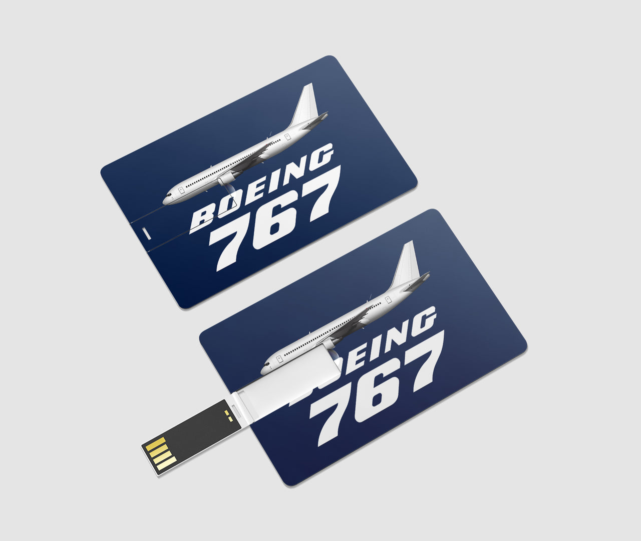 The Boeing 767 Designed USB Cards