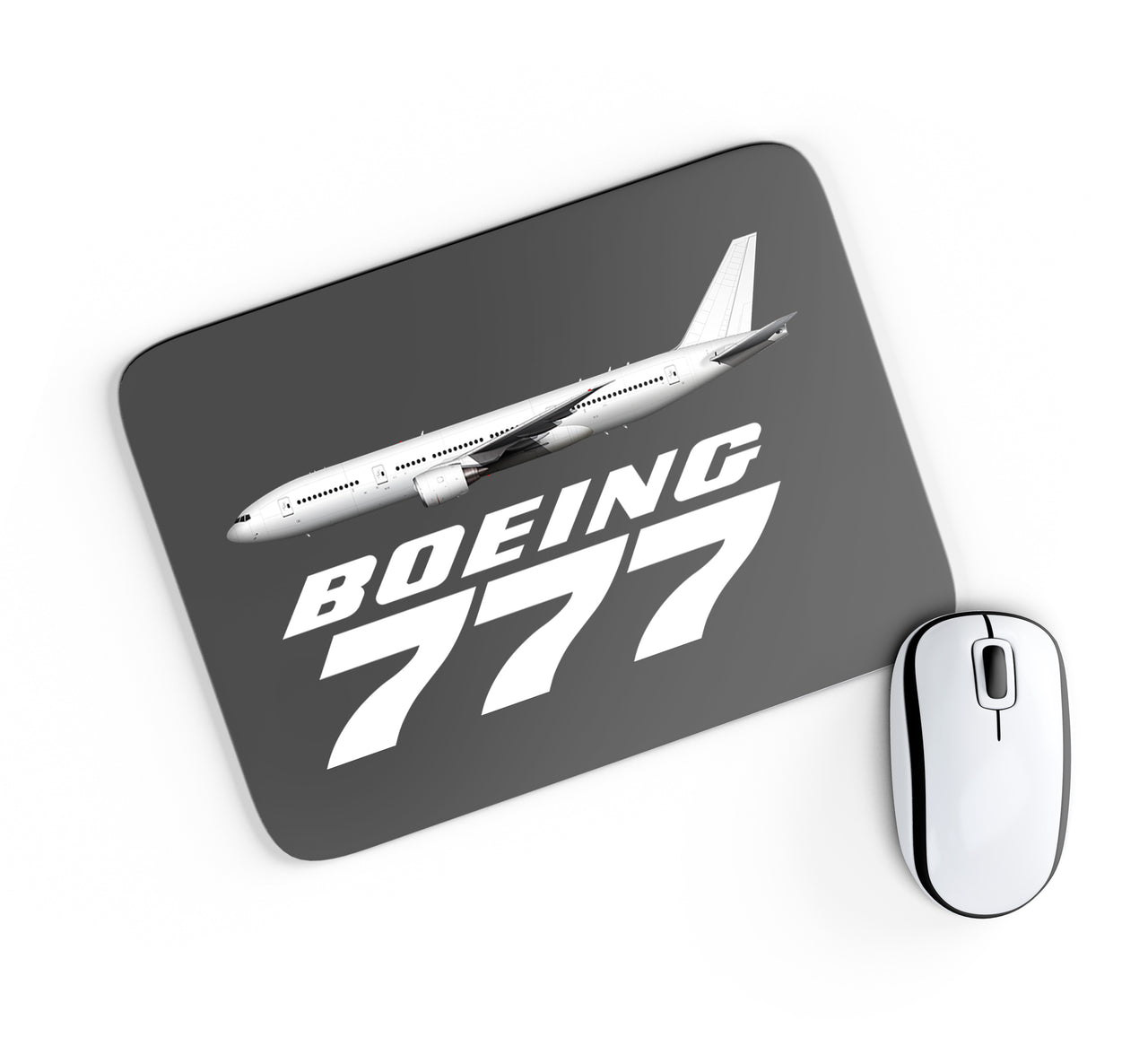 The Boeing 777 Designed Mouse Pads