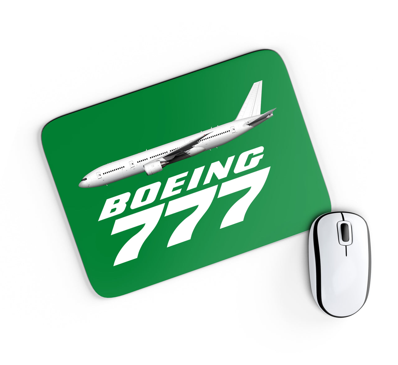 The Boeing 777 Designed Mouse Pads