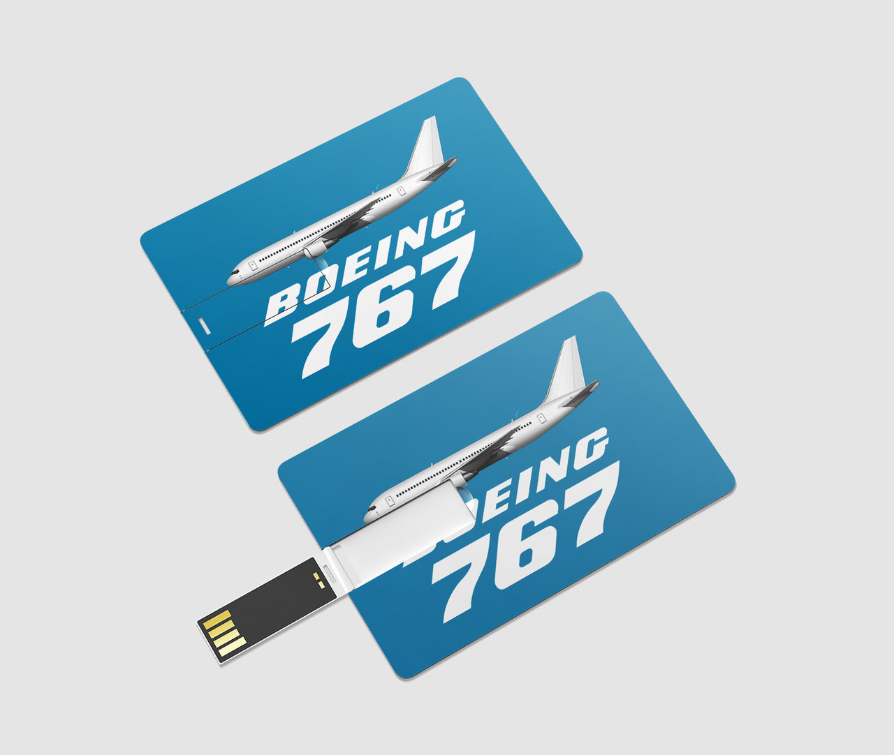 The Boeing 767 Designed USB Cards