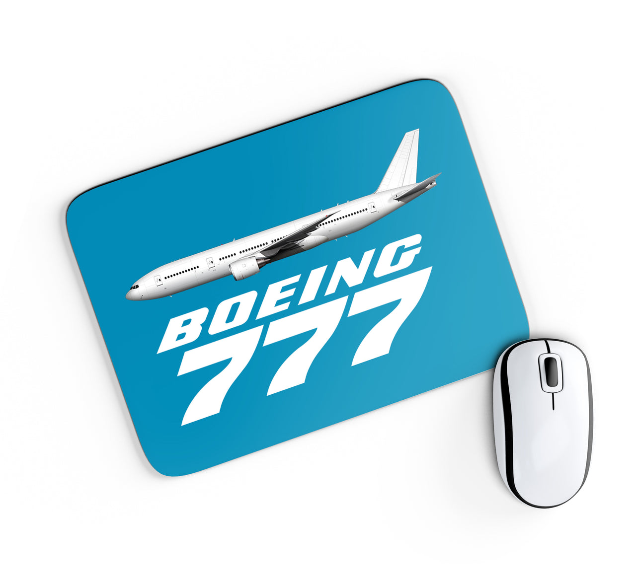 The Boeing 777 Designed Mouse Pads
