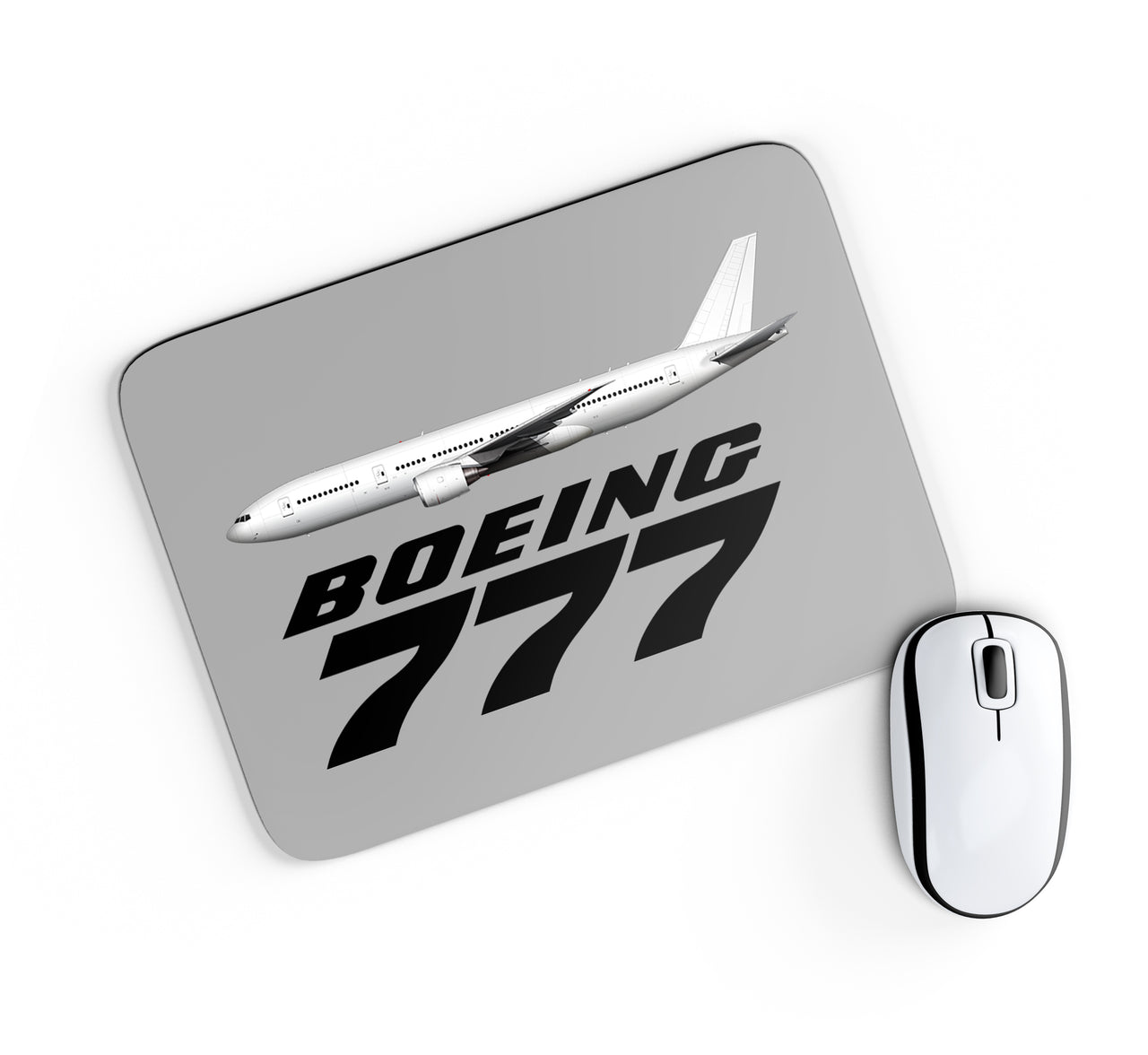 The Boeing 777 Designed Mouse Pads