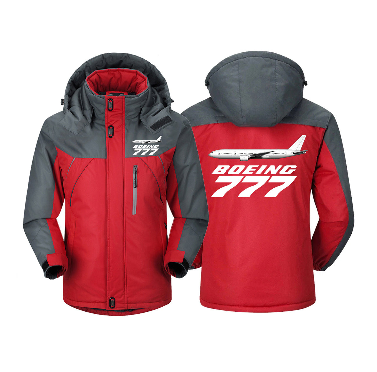 The Boeing 777 Designed Thick Winter Jackets