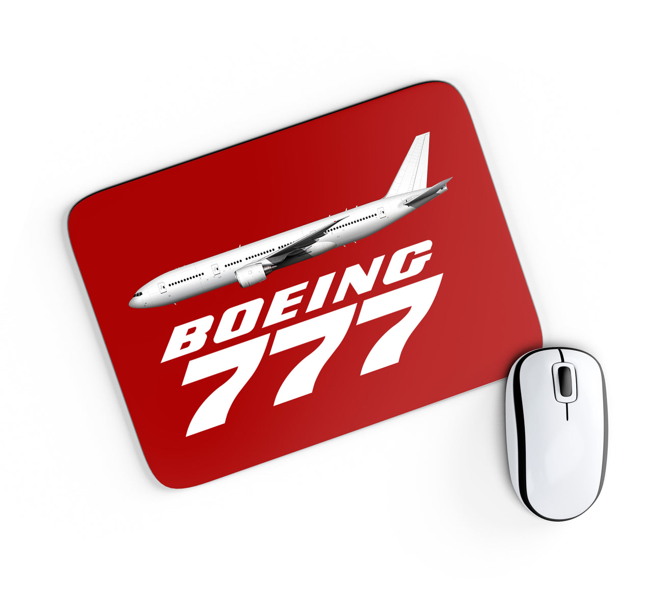 The Boeing 777 Designed Mouse Pads