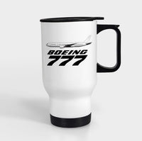 Thumbnail for The Boeing 777 Designed Travel Mugs (With Holder)