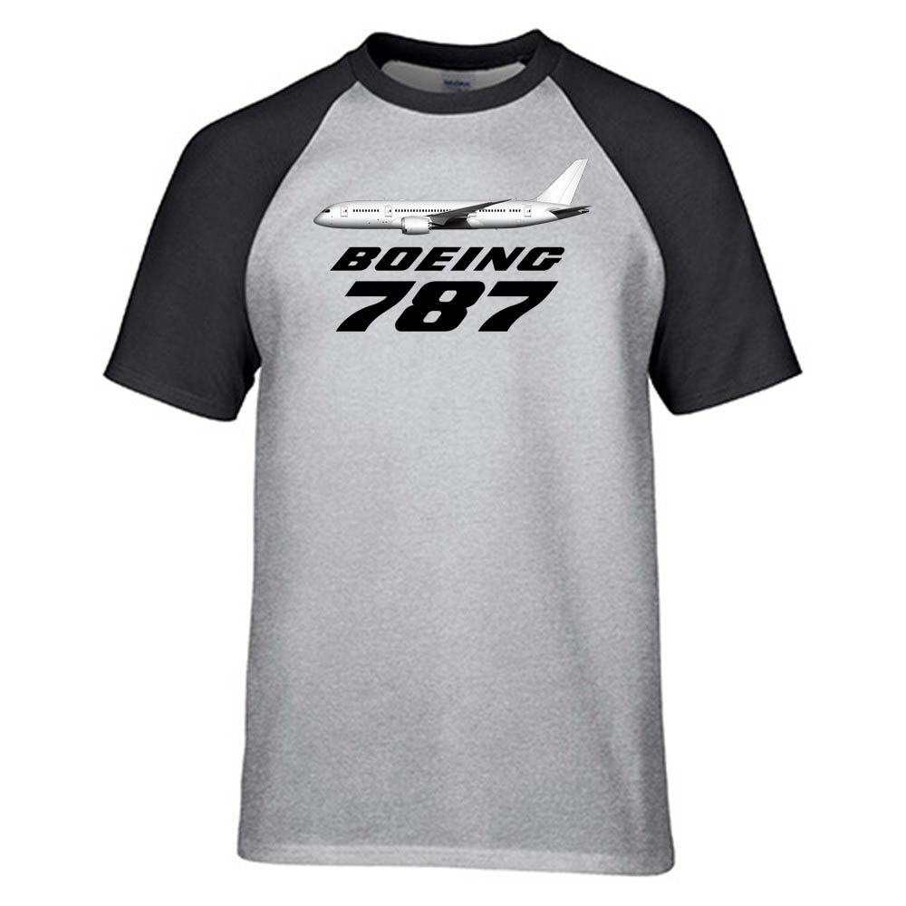 The Boeing 787 Designed Raglan T-Shirts