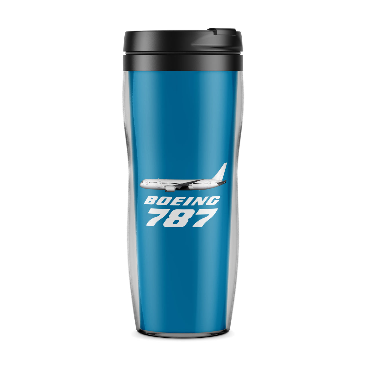 The Boeing 787 Designed Plastic Travel Mugs