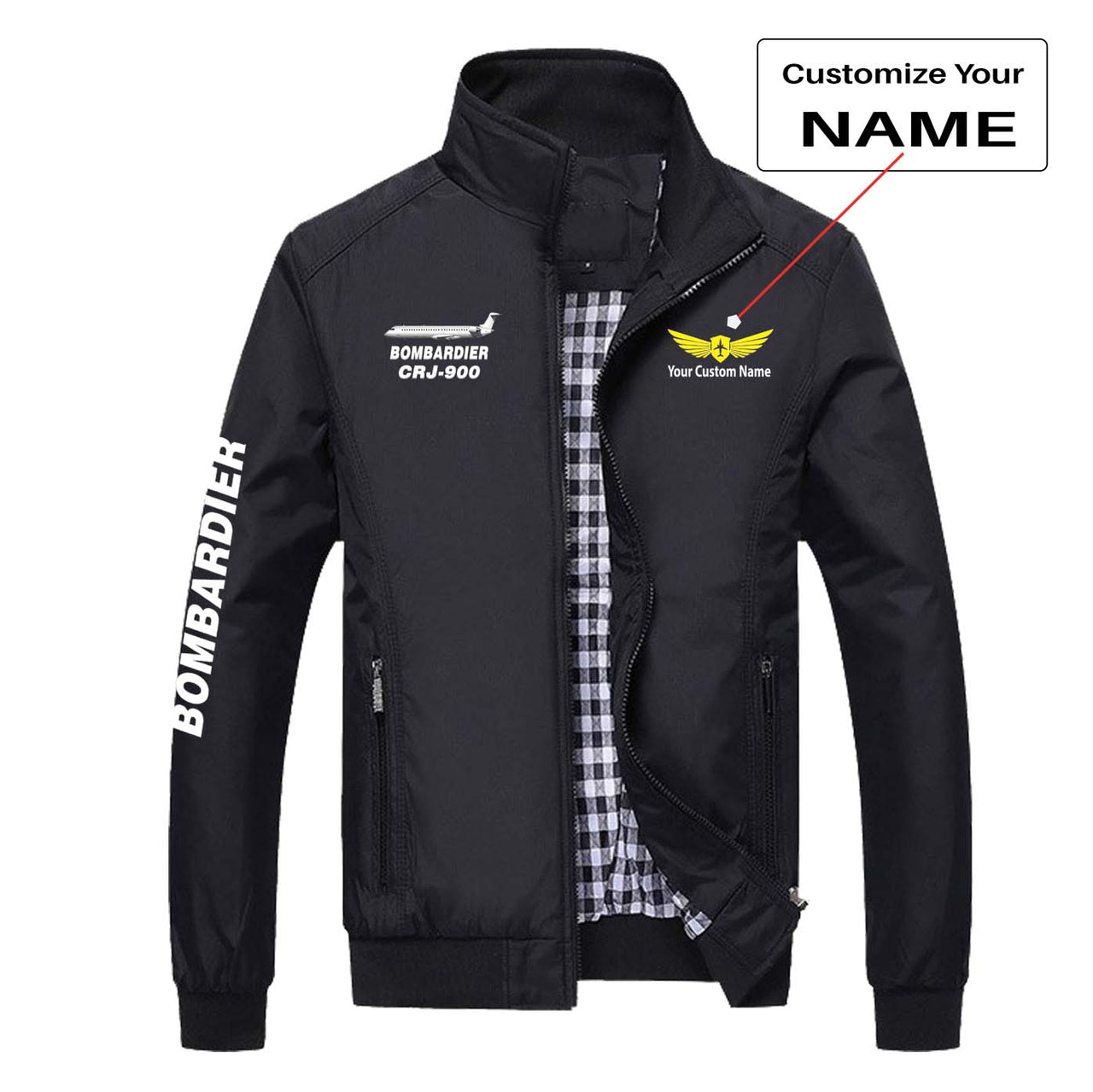The Bombardier CRJ-900 Designed Stylish Jackets