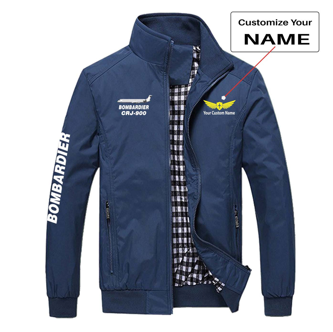 The Bombardier CRJ-900 Designed Stylish Jackets