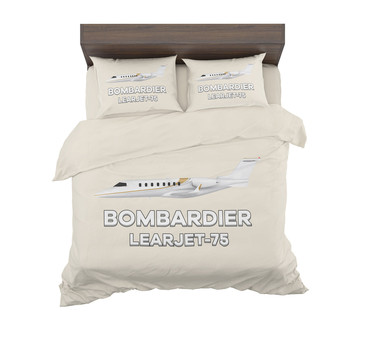 The Bombardier Learjet 75 Designed Bedding Sets