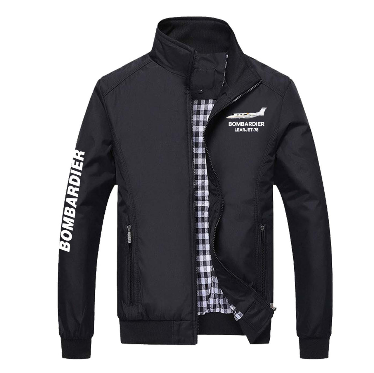 The Bombardier Learjet 75 Designed Stylish Jackets
