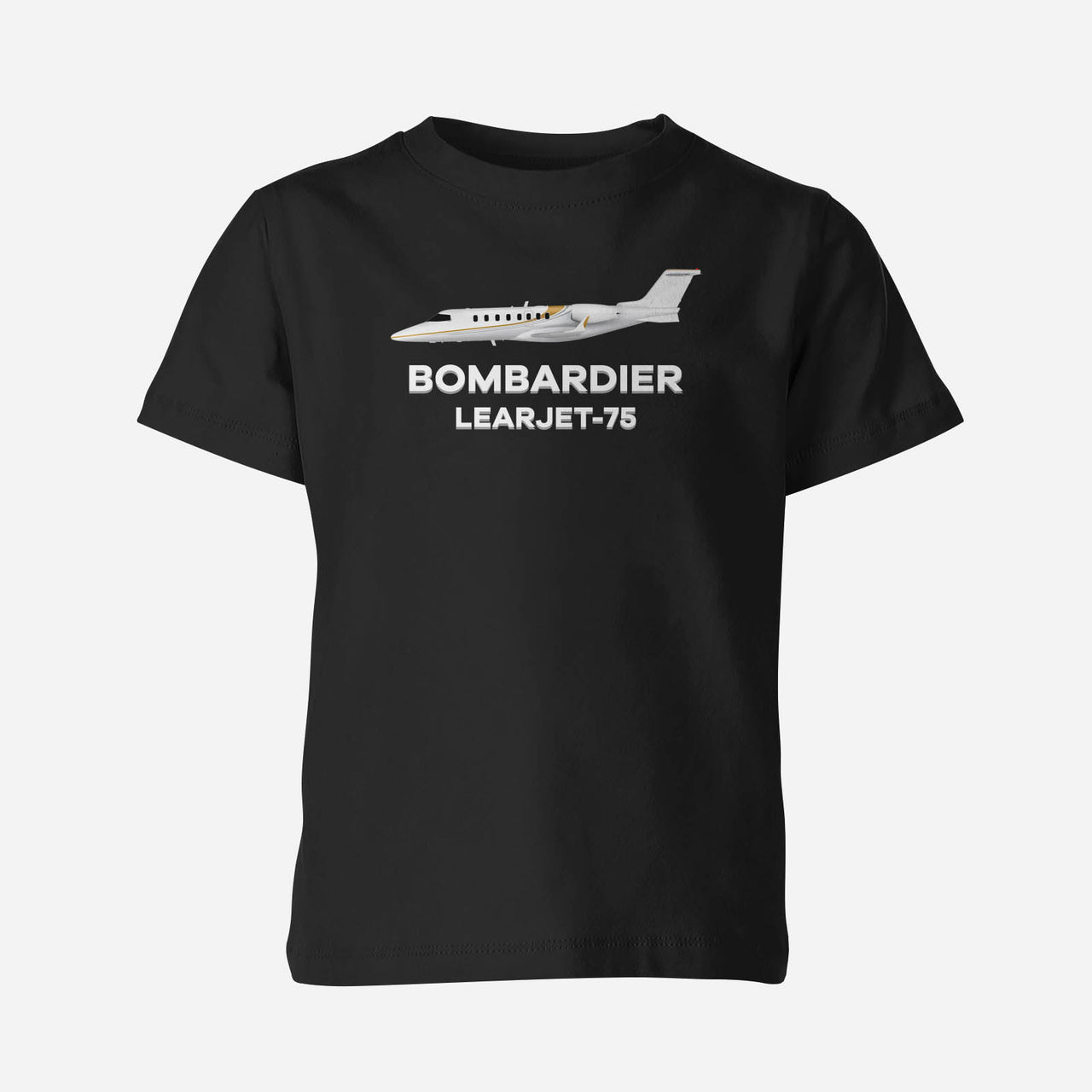 The Bombardier Learjet 75 Designed Children T-Shirts