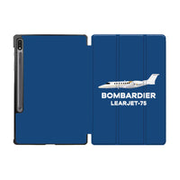 Thumbnail for The Bombardier Learjet 75 Designed Samsung Tablet Cases