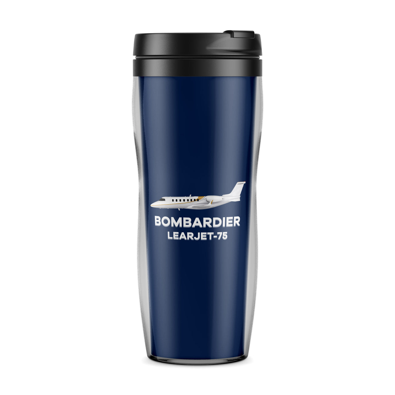 The Bombardier Learjet 75 Designed Travel Mugs