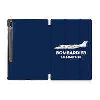 Thumbnail for The Bombardier Learjet 75 Designed Samsung Tablet Cases