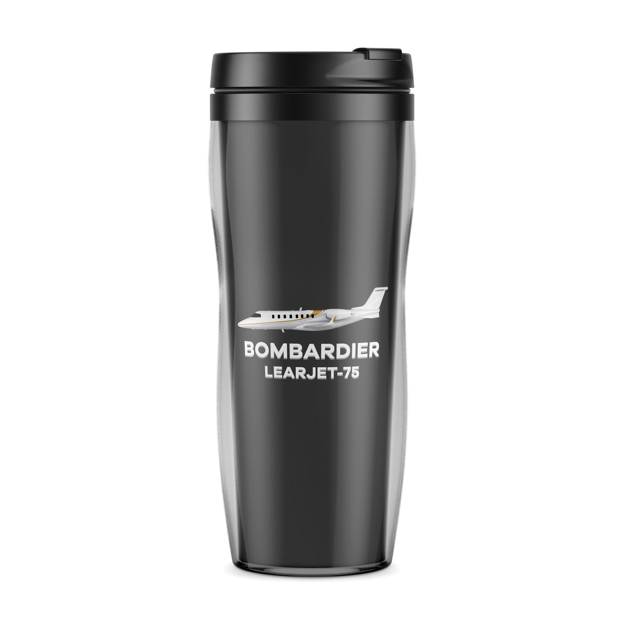 The Bombardier Learjet 75 Designed Travel Mugs