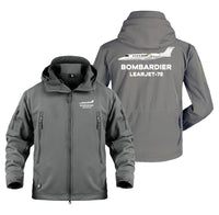 Thumbnail for The Bombardier Learjet 75 Designed Military Jackets (Customizable)