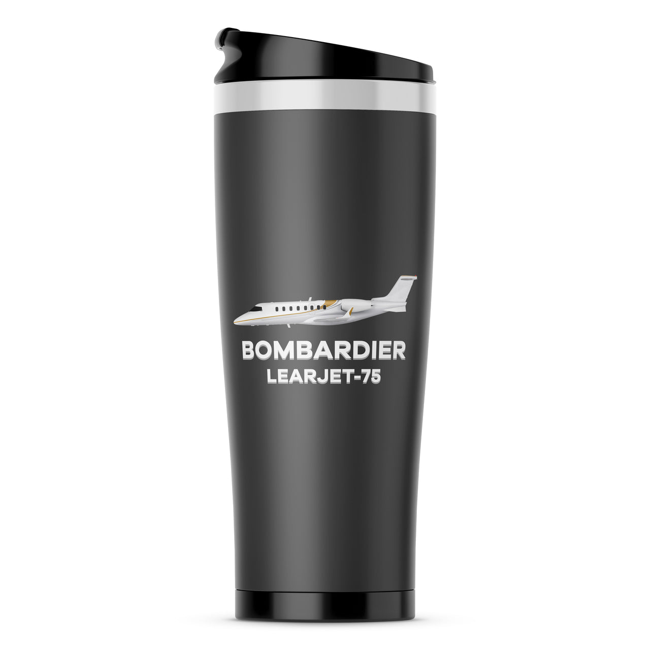 The Bombardier Learjet 75 Designed Travel Mugs