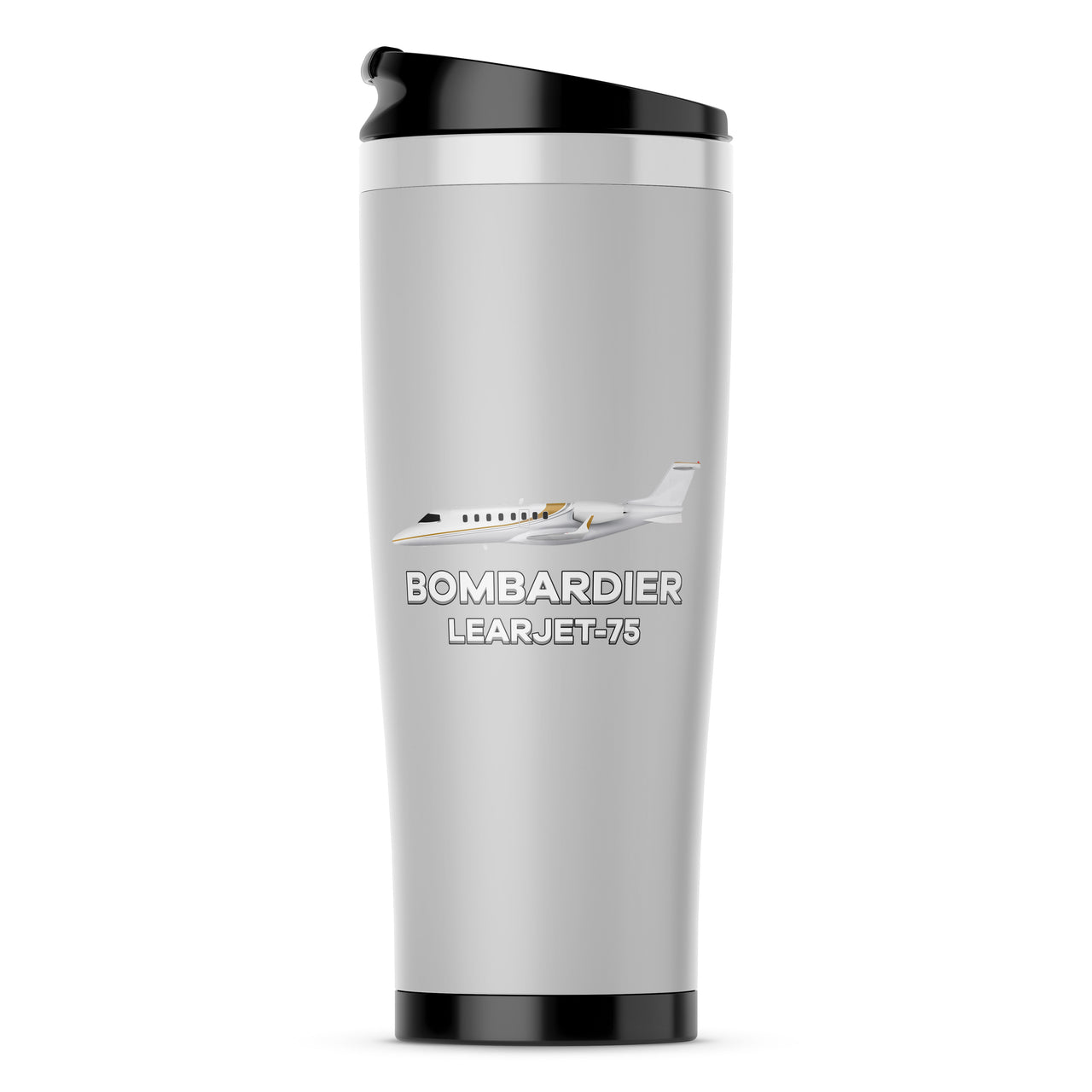 The Bombardier Learjet 75 Designed Travel Mugs