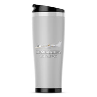 Thumbnail for The Bombardier Learjet 75 Designed Stainless Steel Travel Mugs