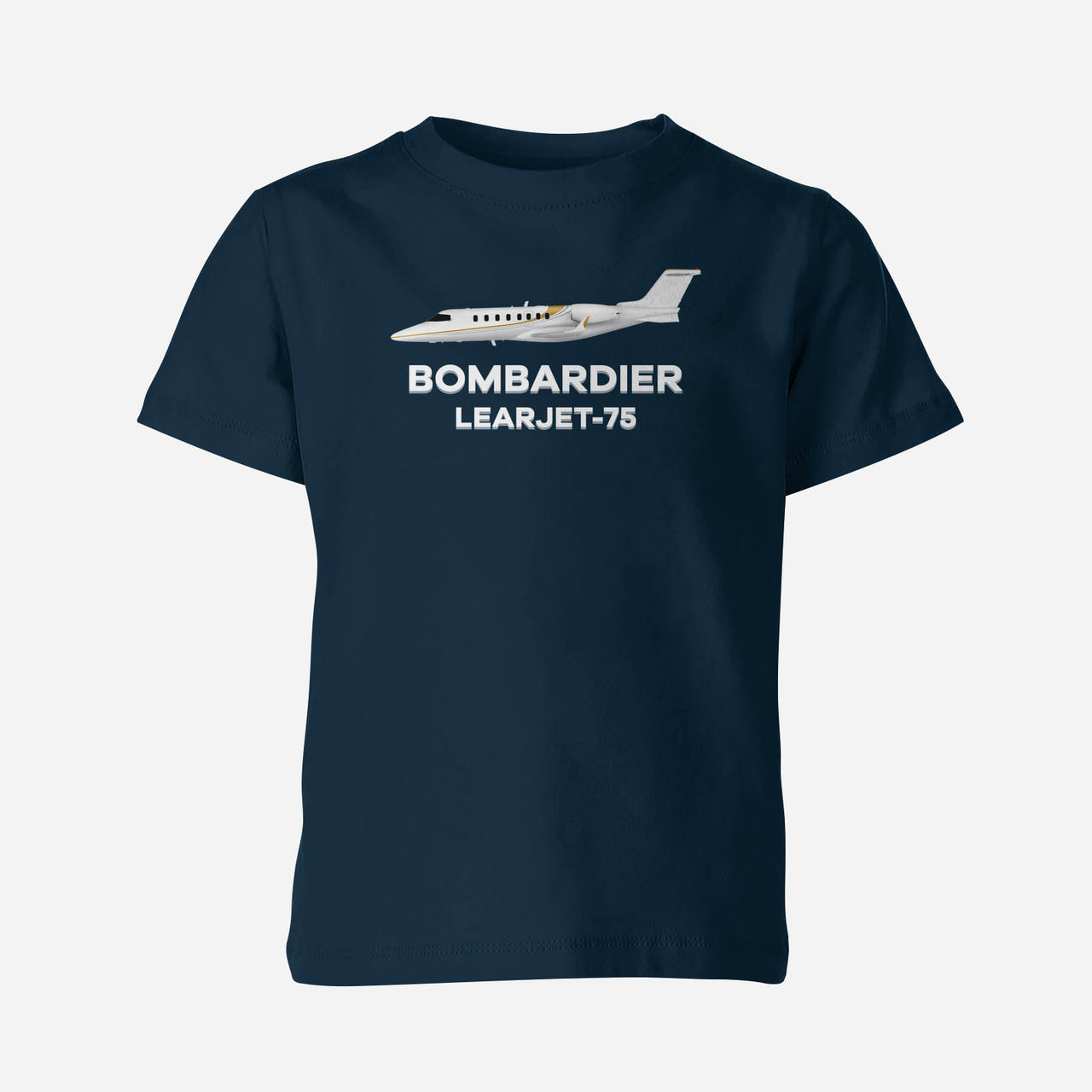 The Bombardier Learjet 75 Designed Children T-Shirts