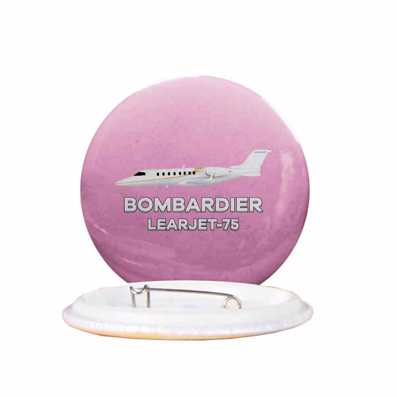 The Bombardier Learjet 75 Designed Pins