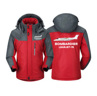 Thumbnail for The Bombardier Learjet 75 Designed Thick Winter Jackets