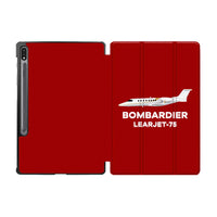 Thumbnail for The Bombardier Learjet 75 Designed Samsung Tablet Cases