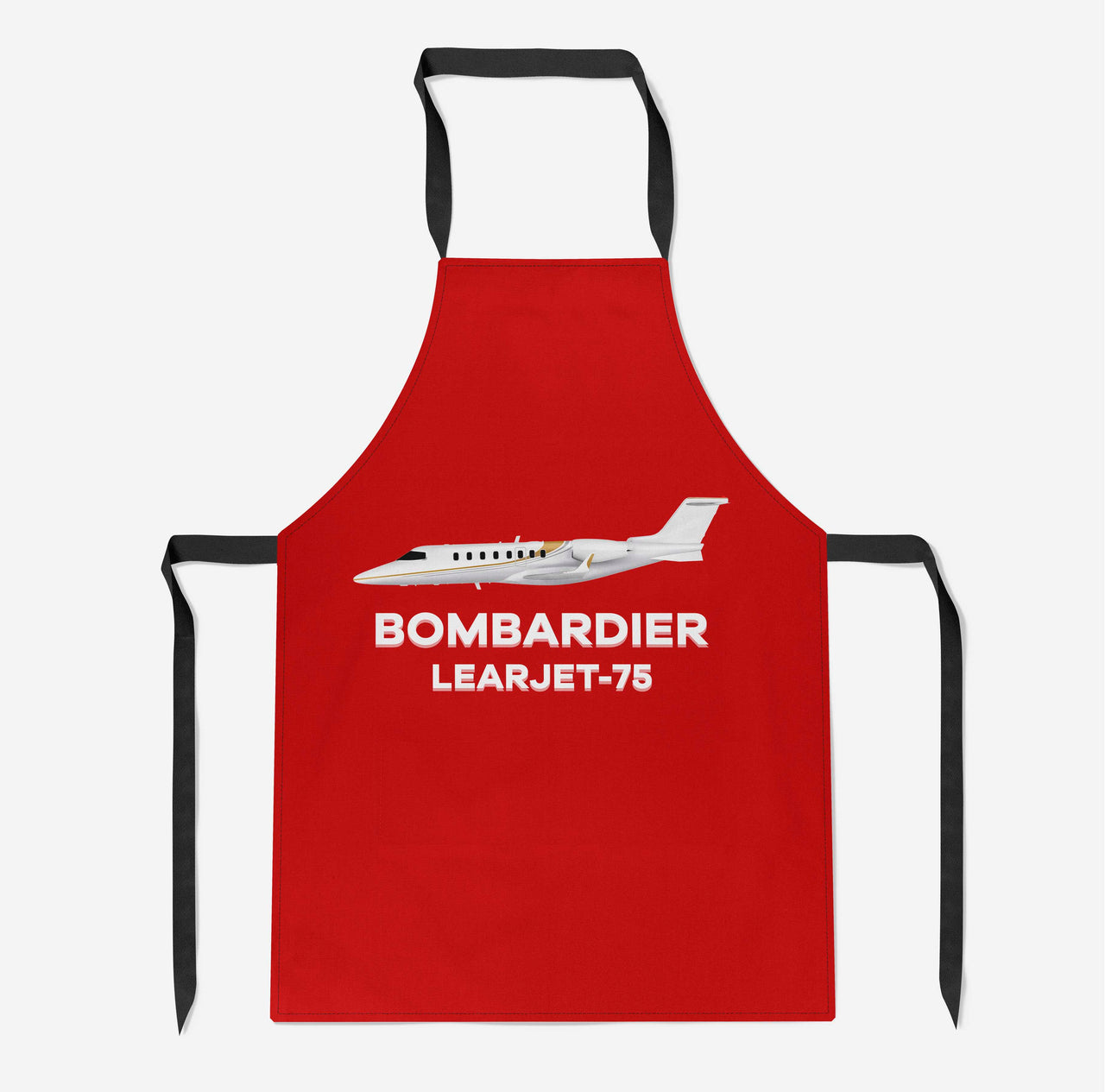 The Bombardier Learjet 75 Designed Kitchen Aprons