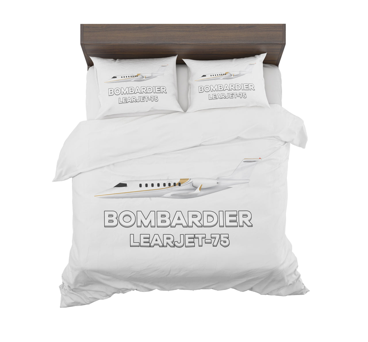 The Bombardier Learjet 75 Designed Bedding Sets