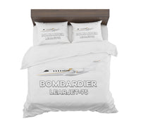 Thumbnail for The Bombardier Learjet 75 Designed Bedding Sets
