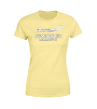 Thumbnail for The Bombardier Learjet 75 Designed Women T-Shirts